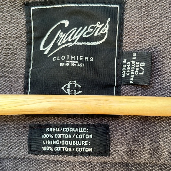 Grayers Jacket - Gray  - Large - Picture 7 of 8